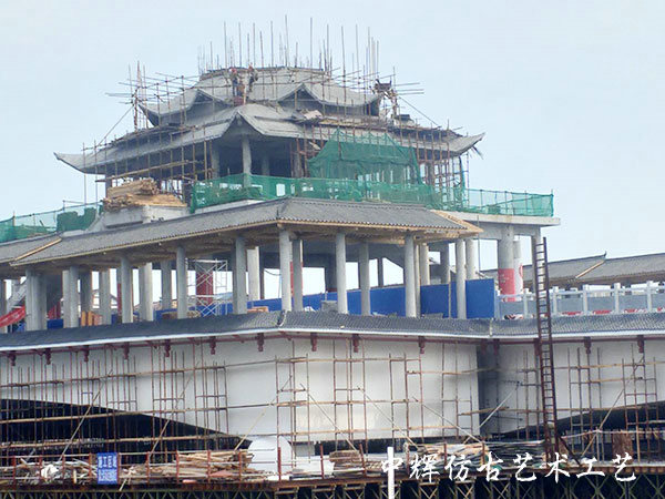 湖南中輝仿古藝術(shù)工藝有限責(zé)任公司,湖南仿古建筑修建,建筑彩繪,文物修繕